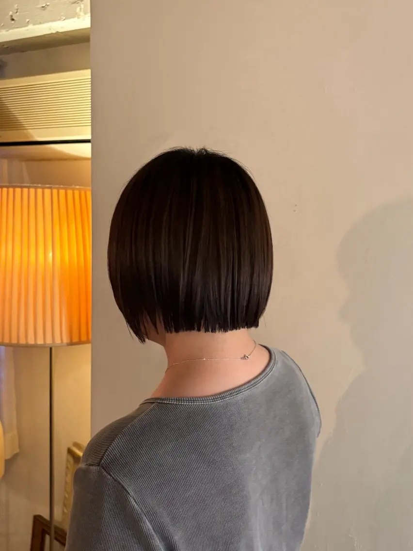 ショート ショートヘア ORe'S HAIR BE GLaDユウナのヘアスタイル