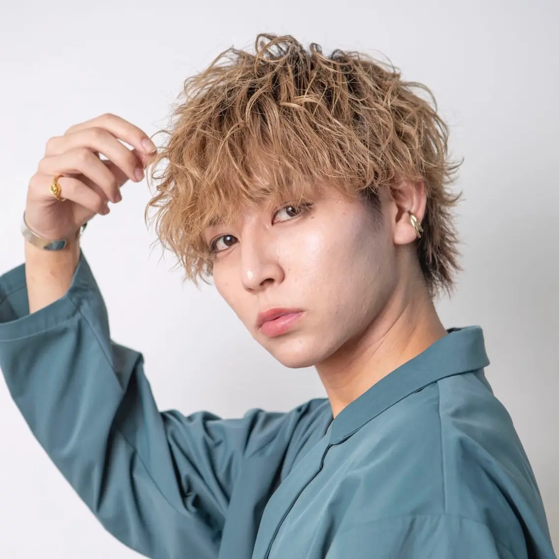 ショート カラー メンズ メンズサロン OVER町田店のヘアスタイル