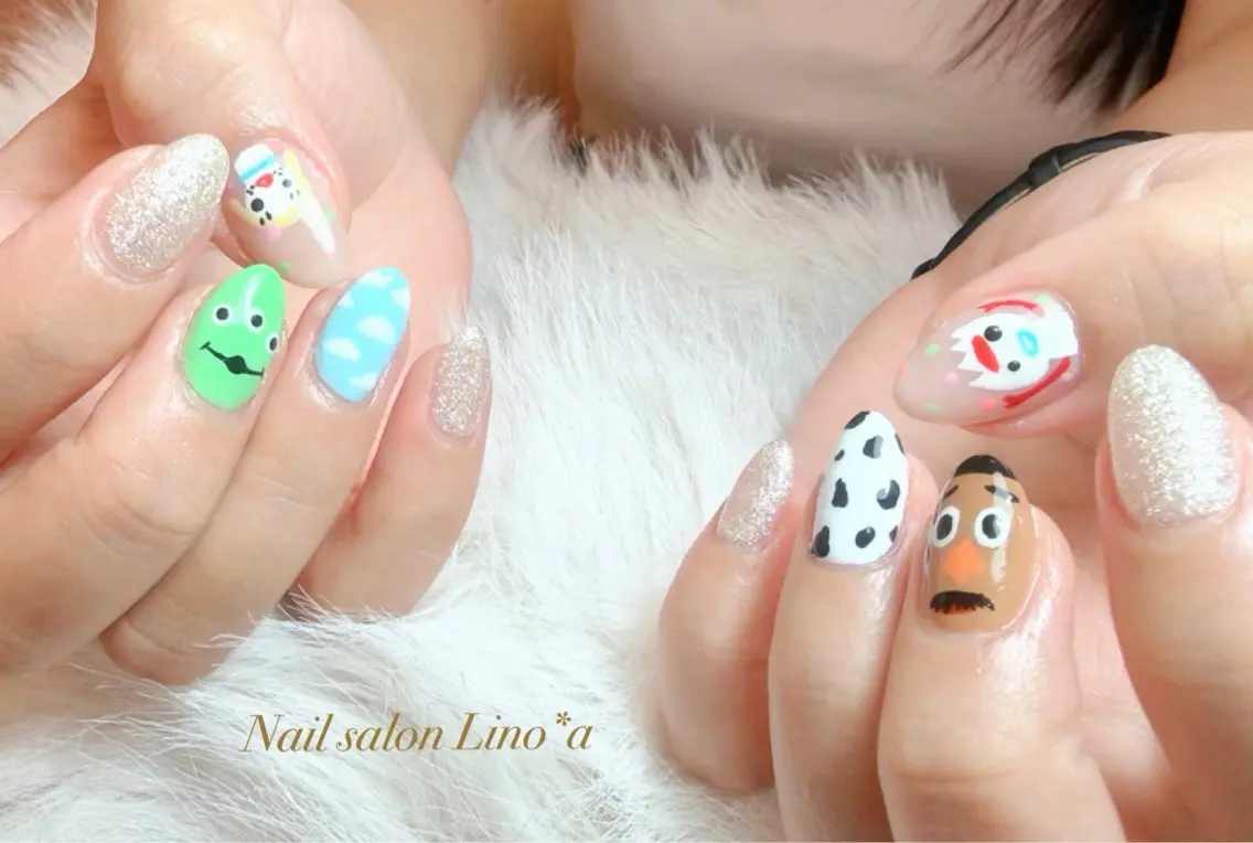 ネイル 持ち込み ハンドネイル Nail salon Lino*aのネイルデザイン