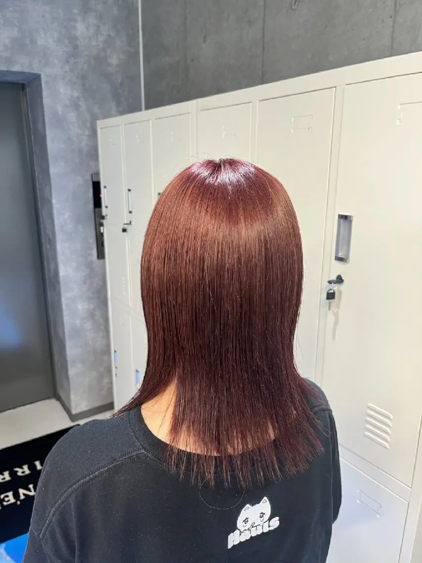 カラー ミディアム ヘアカラー トリートメント ヘアセット 推し活🌈ハイトーン 🎀ゆうせいのヘアスタイル