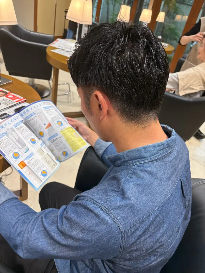 💇‍♂️メンズカット＋ショートスパ🍀🫧補足説明有↓必読下さい🙇‍♀️の写真