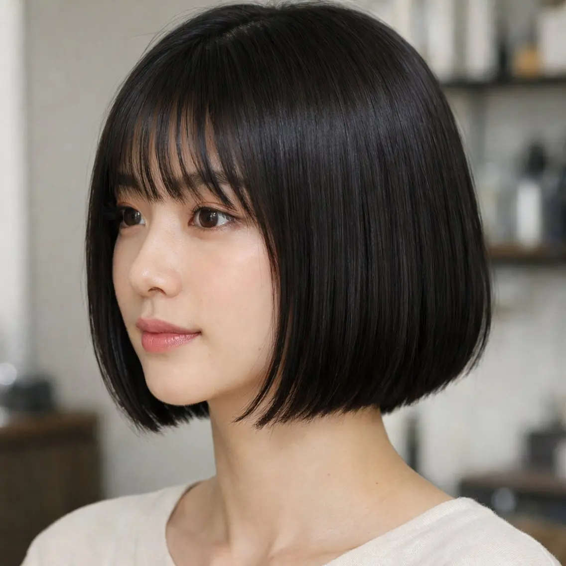 ショート ミディアム/レイヤー COA/Minamiのヘアスタイル