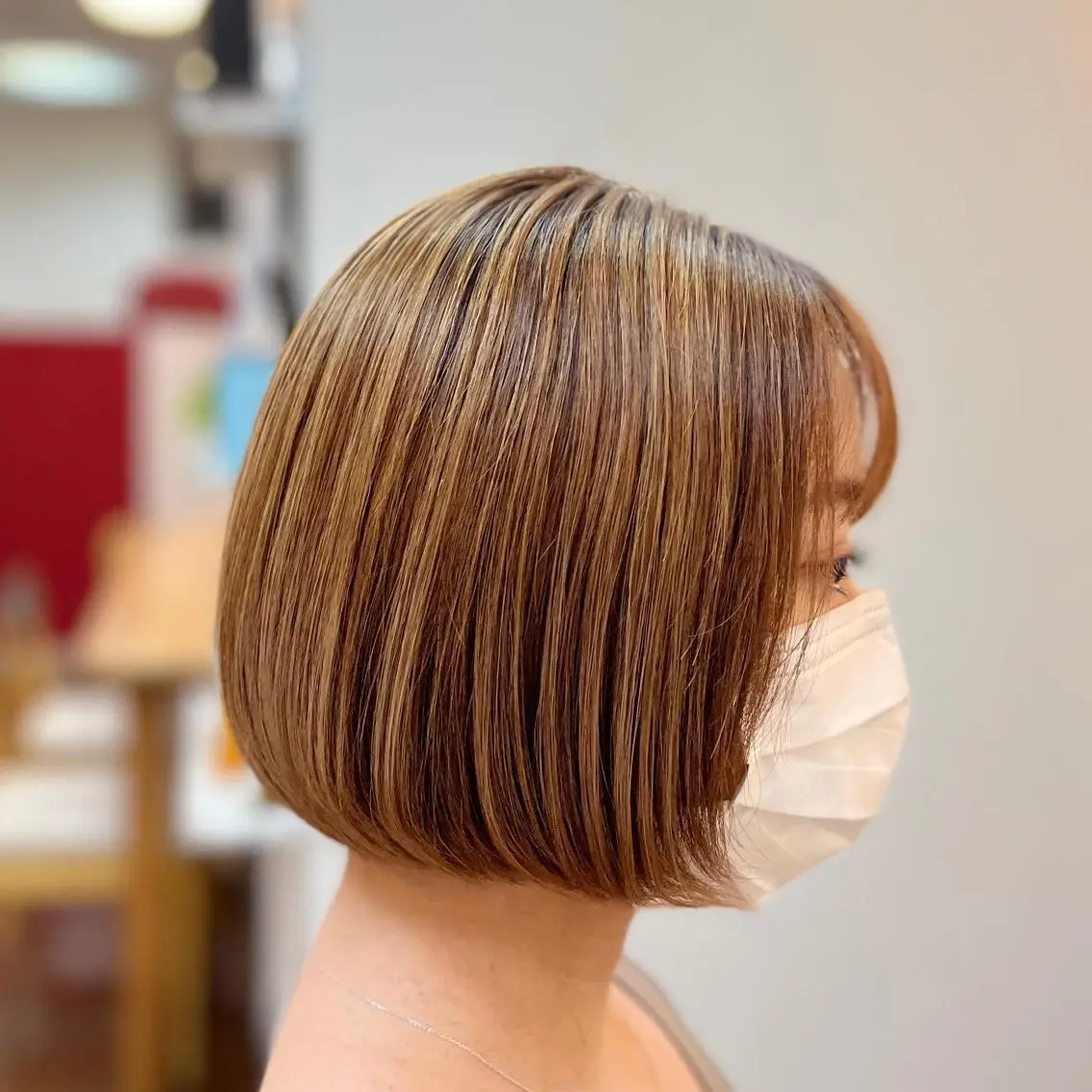 ショート ボブ 冨田 豊のヘアスタイル