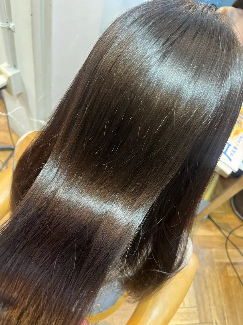 ロング 高石 未唯のヘアスタイル