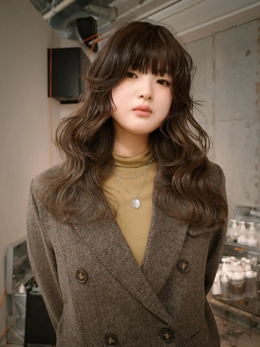 ロング カラー 祐希💈カラーモデル 募集中のヘアスタイル
