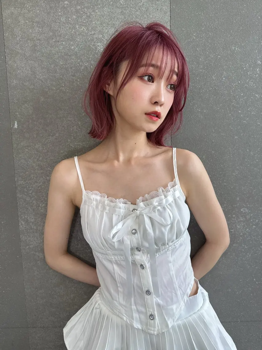 ショート カラー ヘアカラー 透明感✖️暖色 shuheiのヘアスタイル