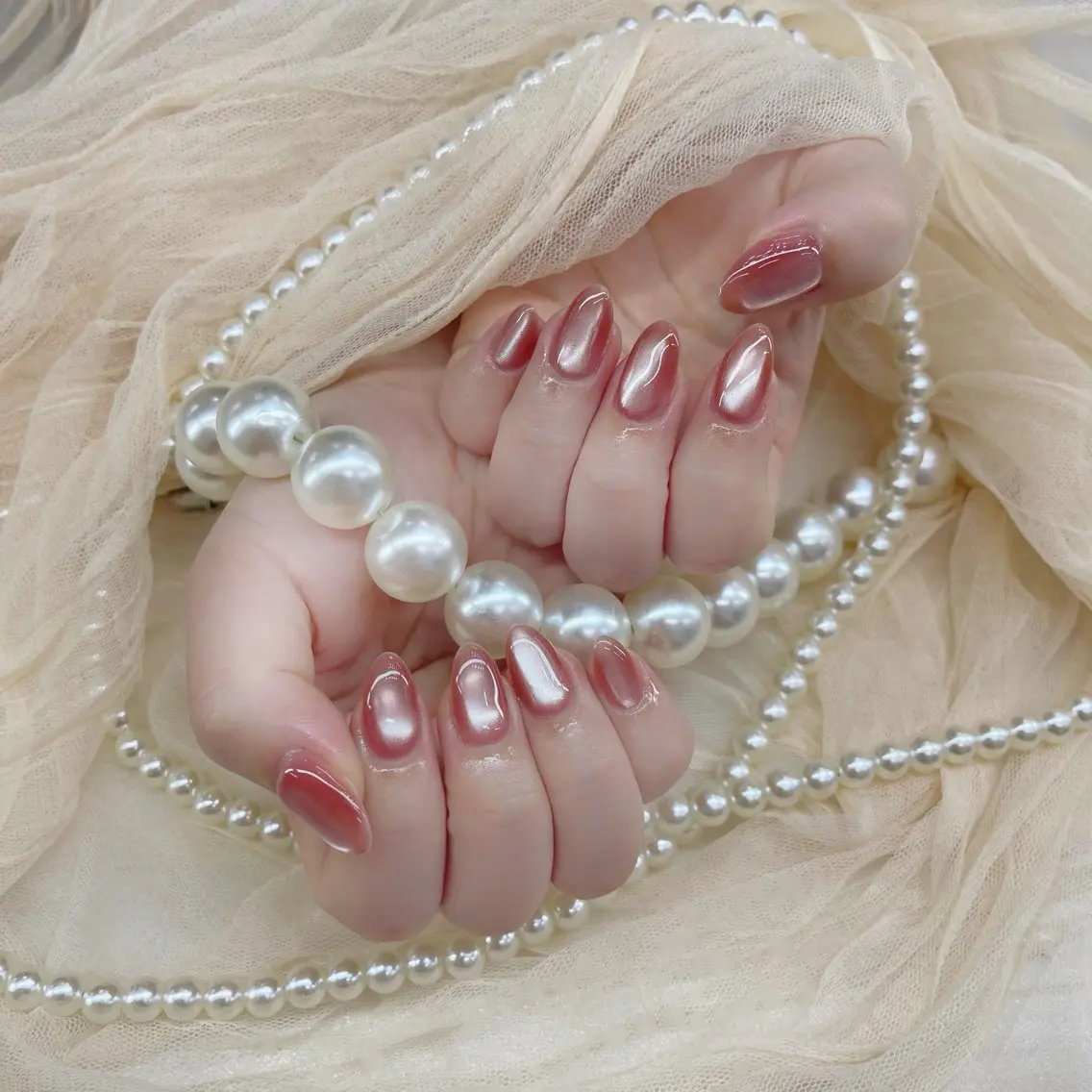 ネイル チークネイル フットネイル フレンチネイル グラデーション キラキラネイル ハンドネイル フットネイル ハンドケア YURI Nail Funabashiのネイルデザイン