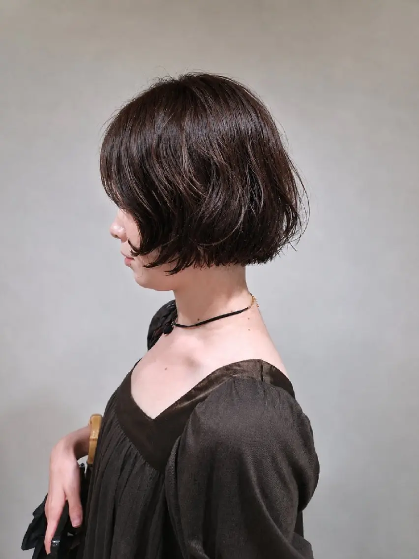 パーマ ミディアム 髪質改善 縮毛矯正 カット パーマ トリートメント OMA/ カタギシのヘアスタイル