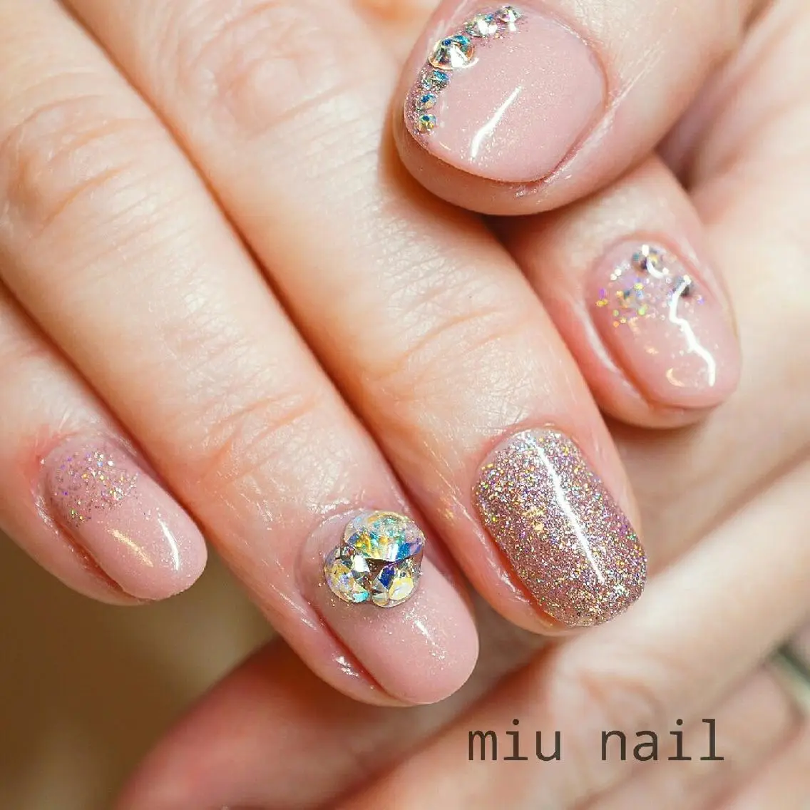 ネイル 持ち込み MIU nailのネイルデザイン