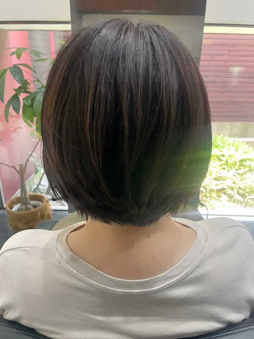 ショート ショートボブ ボブ ショートヘア ヘアプロデュース aromaのヘアスタイル