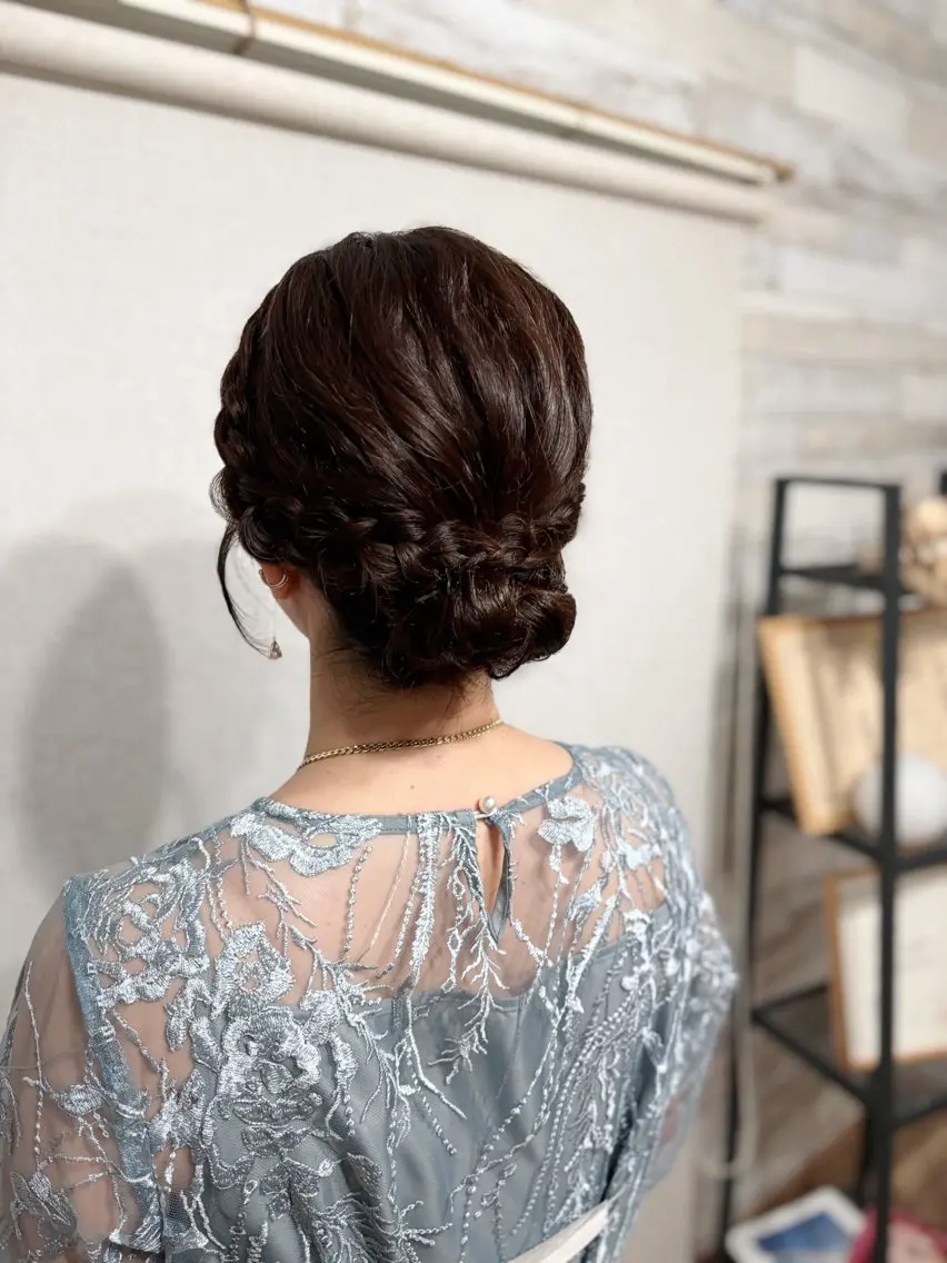 ヘアアレンジ ヘアセット hair salon【クラン】のヘアスタイル