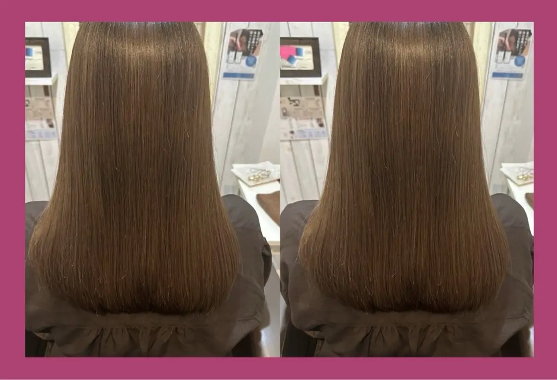 {🌟2回目の方限定クーポン🌟}似合わせカット✂️+艶カラー🌈+髪質改善ミネコラ1回コース💖の写真