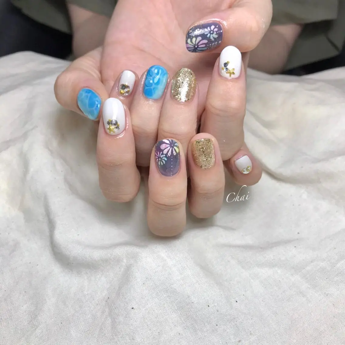 ネイル ハンドネイル chai nail _ai📍鶴橋/桃谷のネイルデザイン