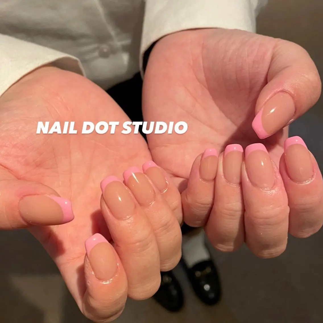 ネイル フレンチネイル NAIL DOT STUDIO堺筋本町のネイルデザイン