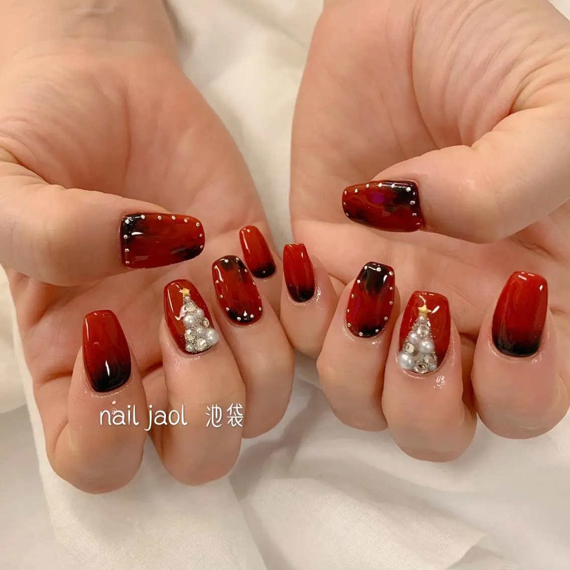セミロング ネイルJaol 池袋のネイルデザイン