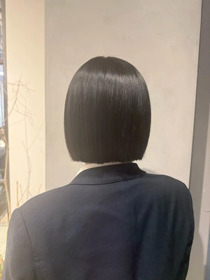 【レイヤーカット、ハッシュカットなど】カット+トリートメント🕊️🫧の写真