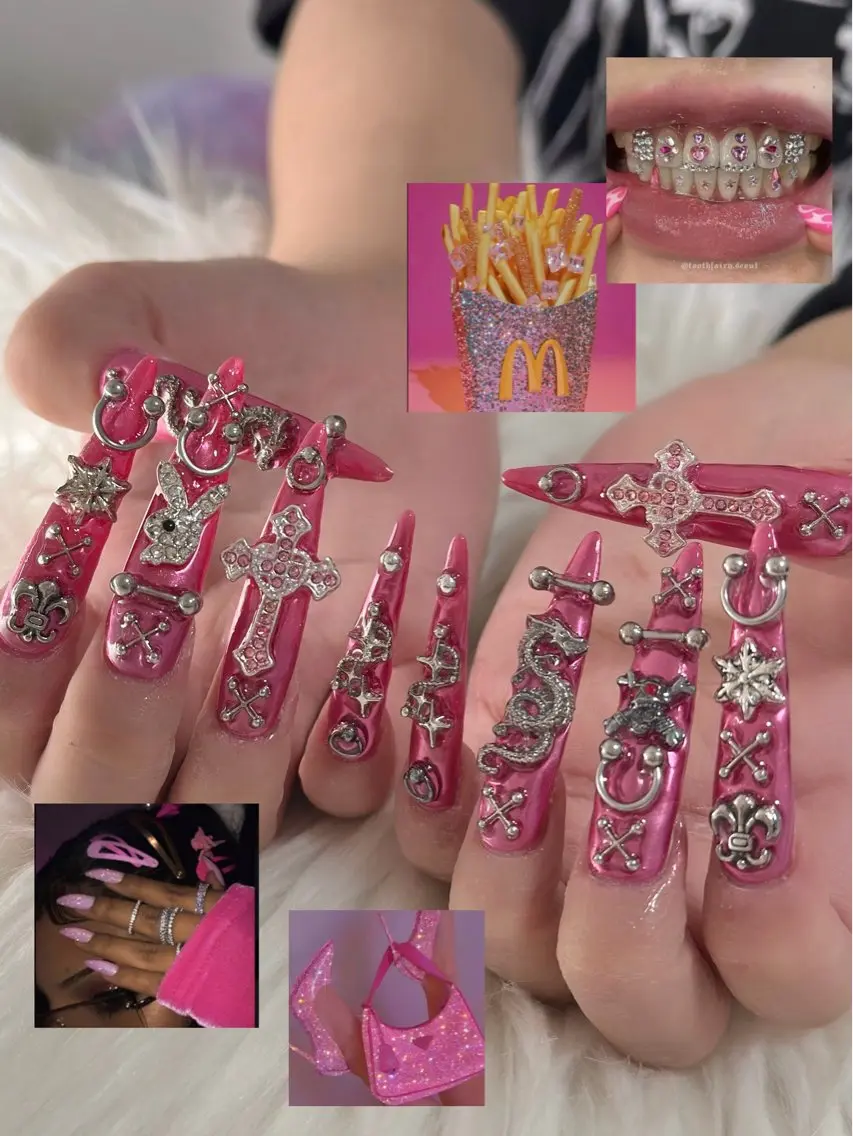 ネイル 長さ出し ハンドネイル 【Yappy🌈】 💖P-tanaのネイルデザイン