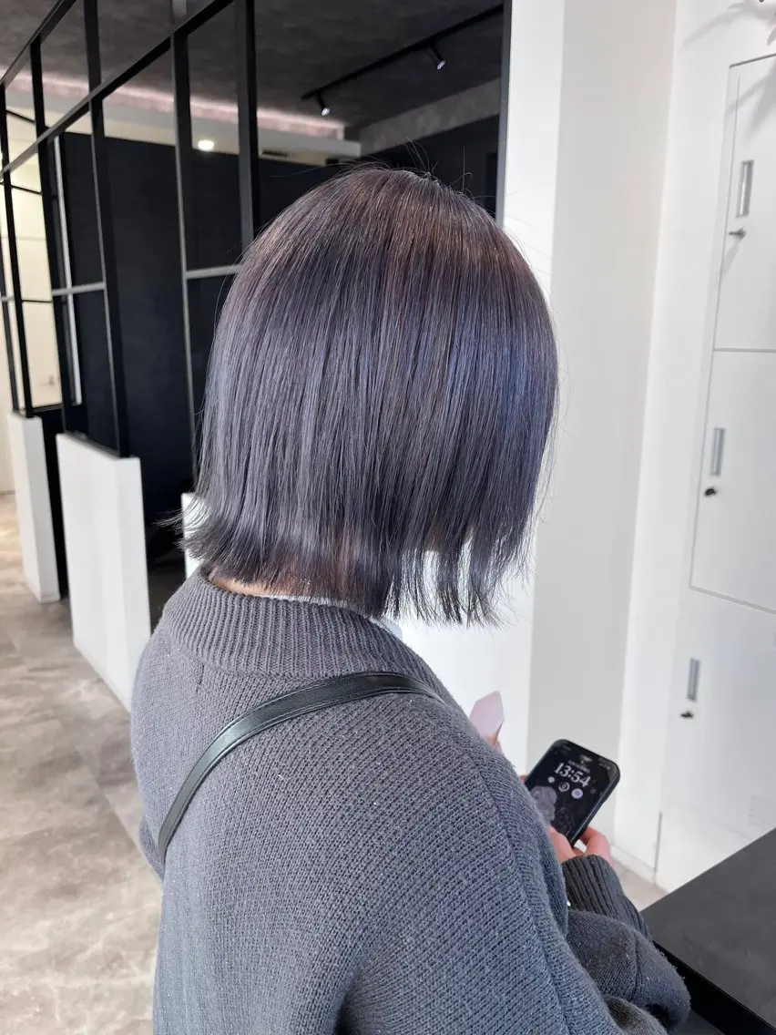 ショート トリートメント ヘアカラー トリートメント 森口 竜三のヘアスタイル