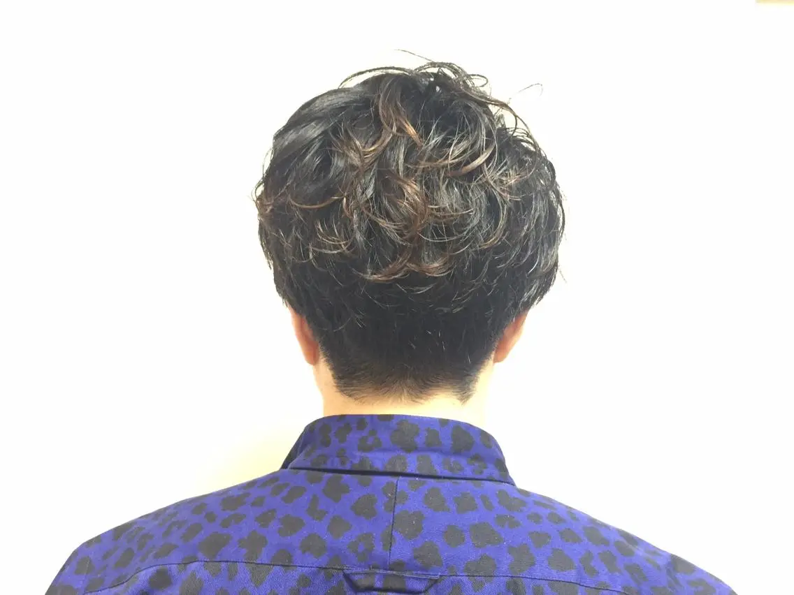 ショート パーマ メンズ メンズパーマ MEN'S特化🌈 KATOのヘアスタイル