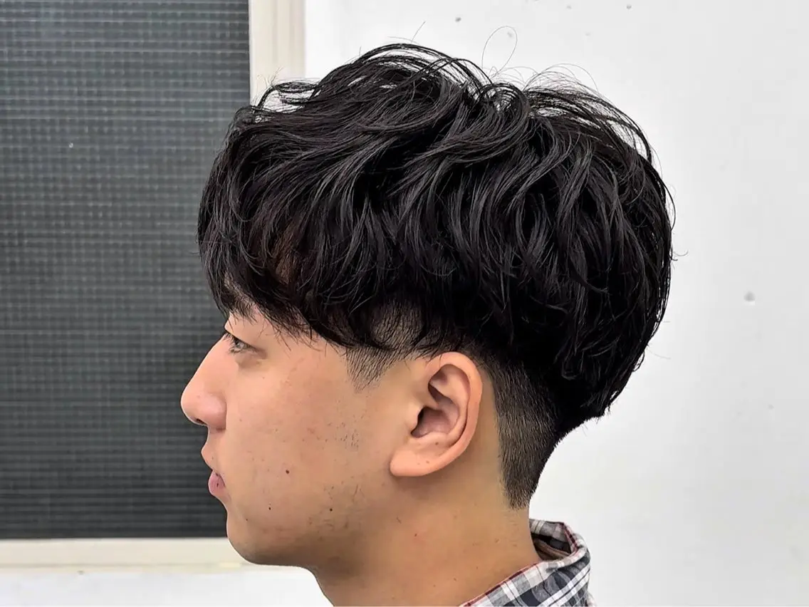 メンズ メンズパーマ カット パーマ 中嶋千挙人 メンズ特化のヘアスタイル