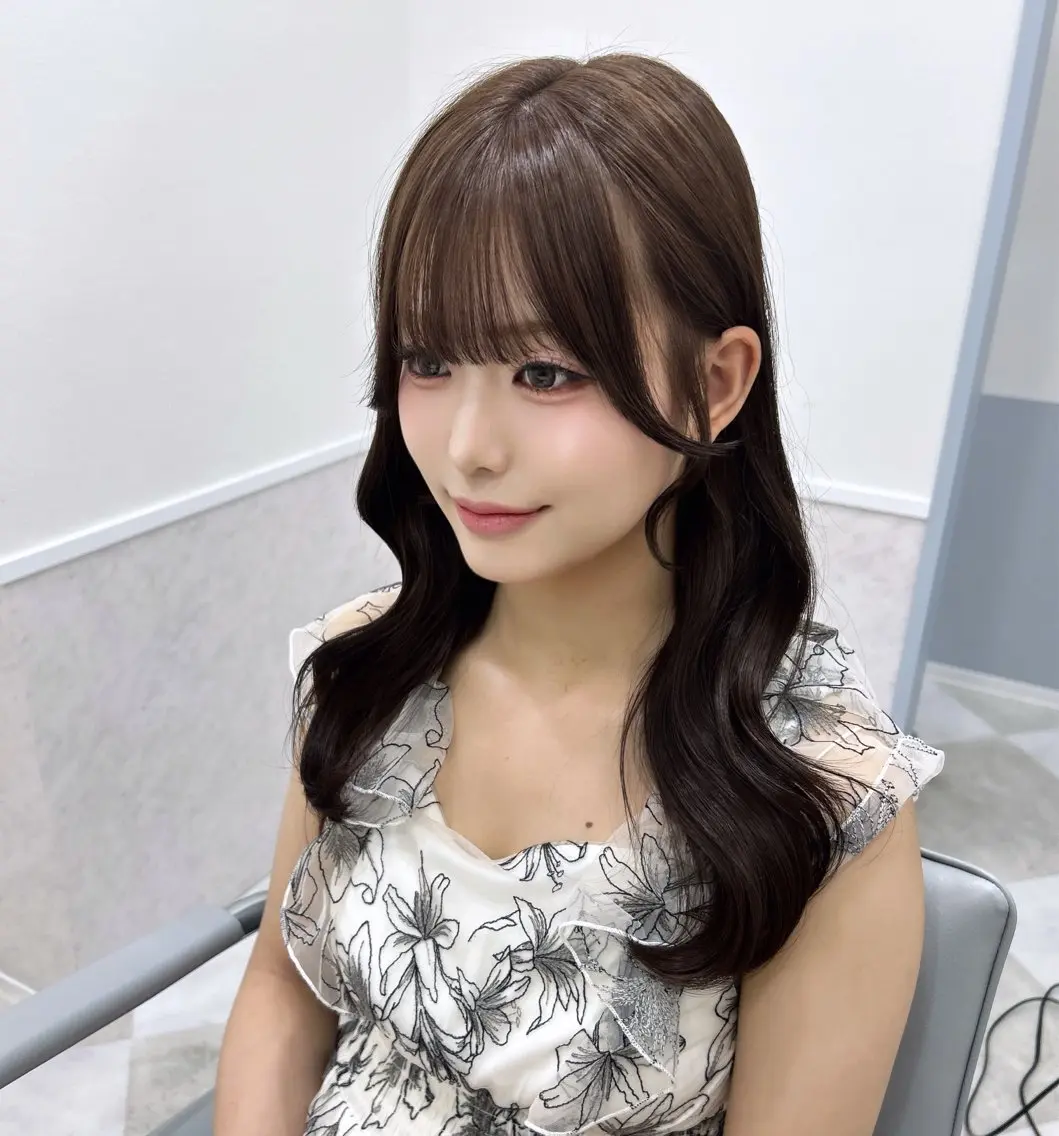 ロング 💎りあん/大須/栄 ブリーチなしWカラーのヘアスタイル