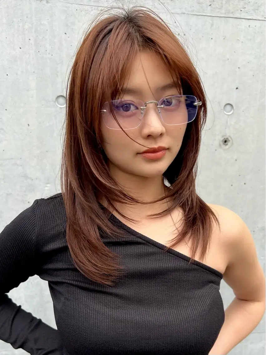 ロング レイヤーカット 🌟似合わせショート No.1🌟ホノのヘアスタイル