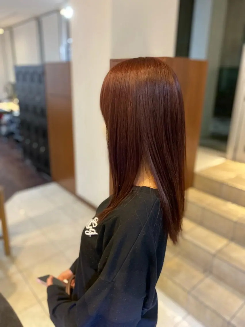 セミロング レイヤー支持no.1 ☆笠原翔一のヘアスタイル