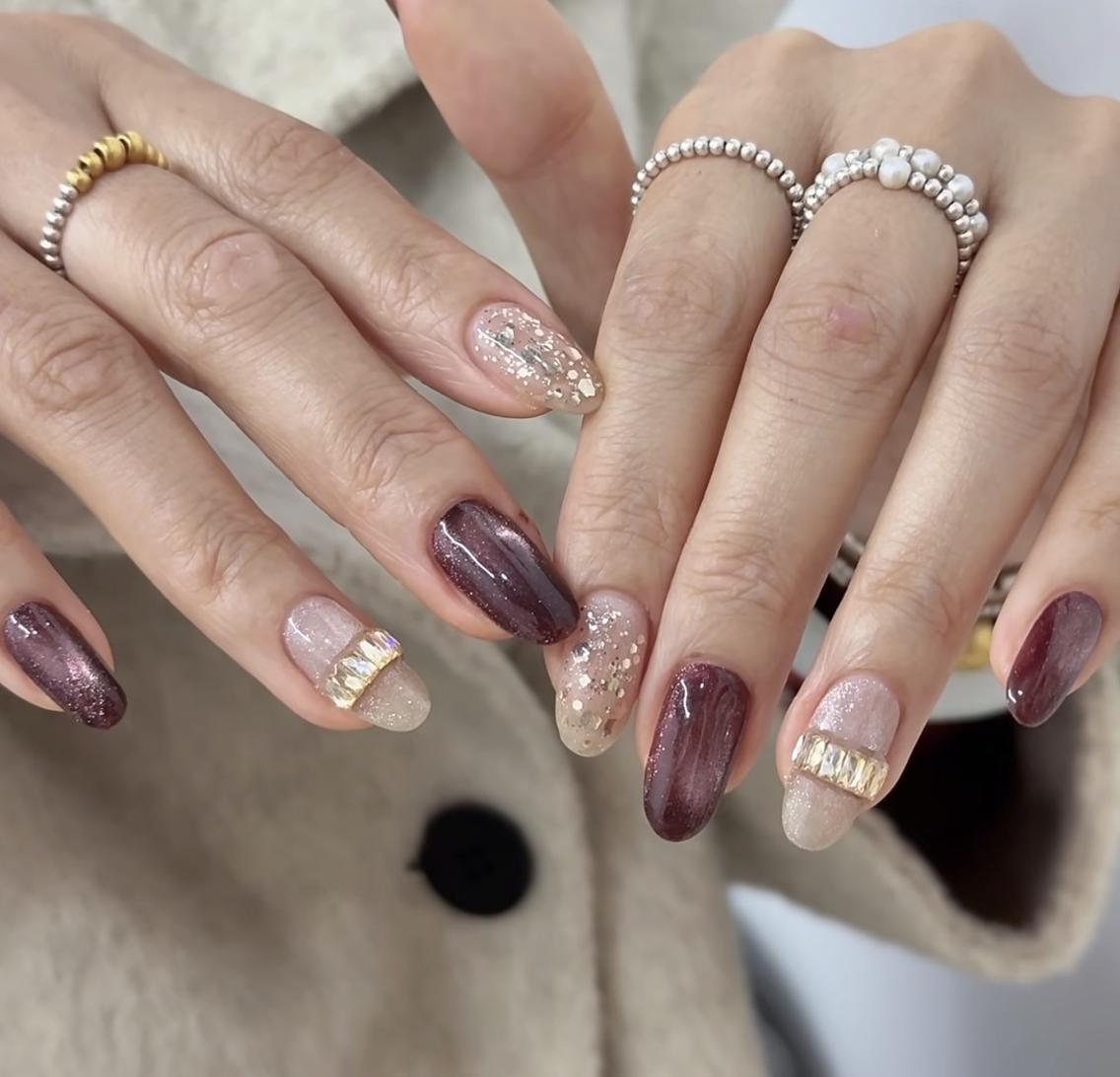 ネイル ハンドネイル Pure&Rich Nailのネイルデザイン