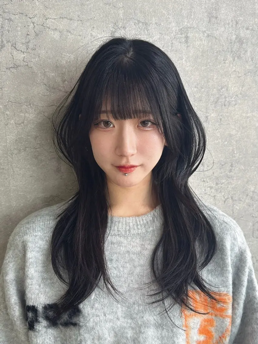 ミディアム トレンド韓国レイヤー 🇰🇷のんのヘアスタイル