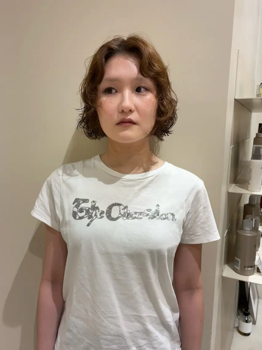 【メンズ|レディースショート限定】カット|パーマ|トリートメントの写真