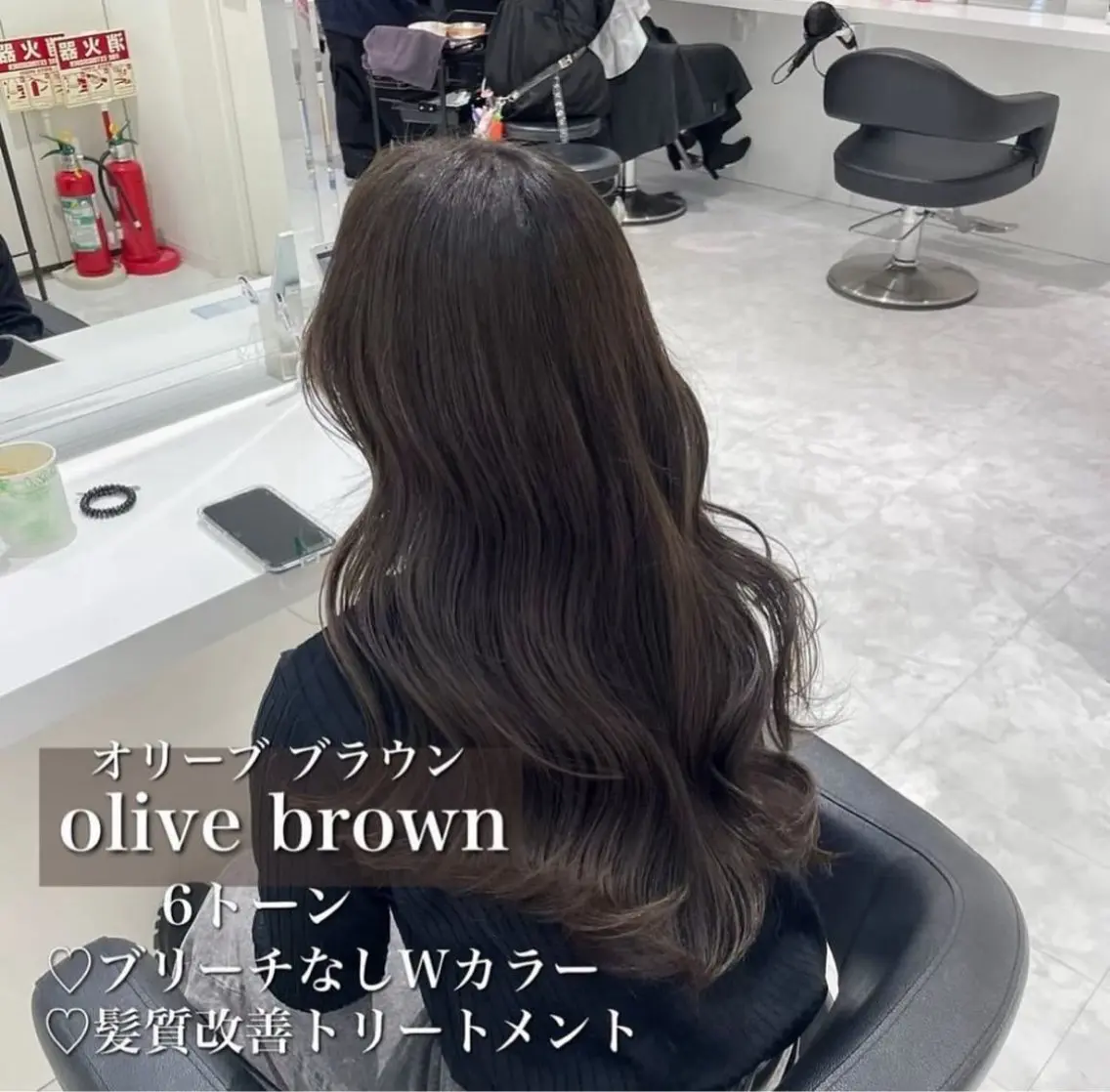 カラー 🤍ブリーチなし ブラウンhimi🤍のヘアスタイル