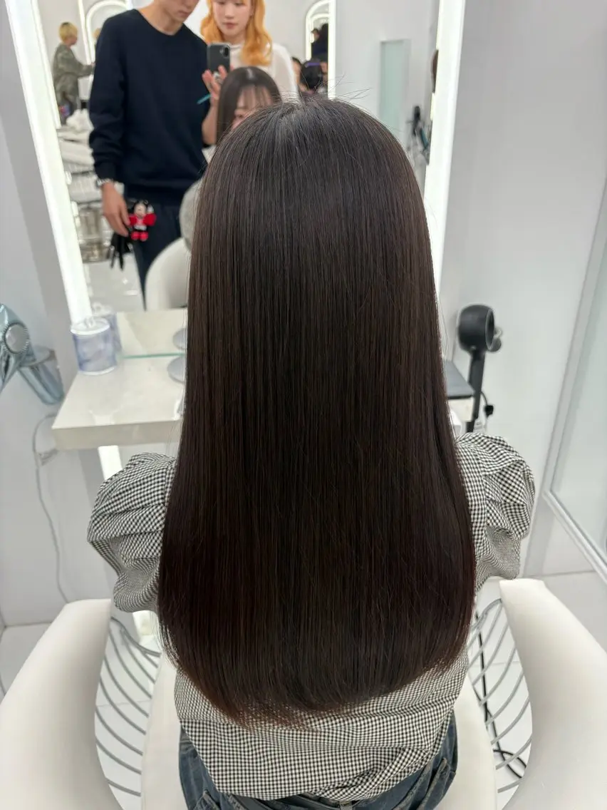 ロング カラー COA /透明感 カラー/ rin🎀のヘアスタイル