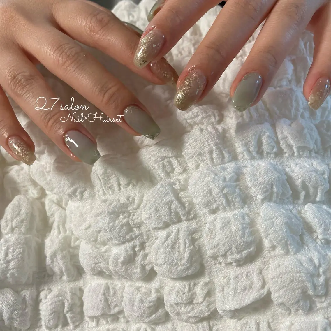 ネイル ニュアンスネイル 27salon yuinaのネイルデザイン