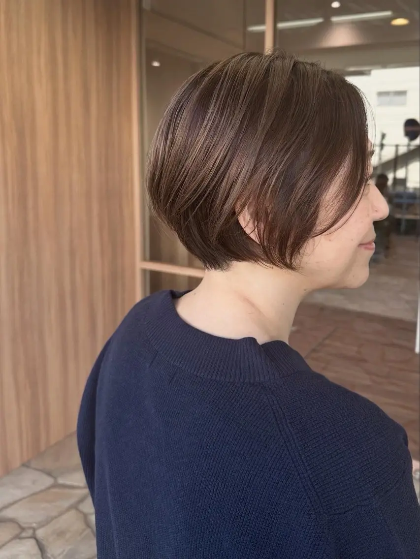 ショート 田中 翔空のヘアスタイル