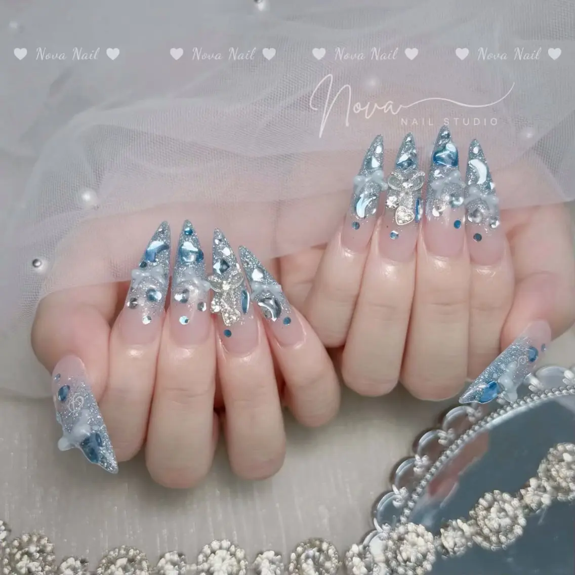 ネイル ハンドネイル ハンドケア Kitty Nail Novaのネイルデザイン