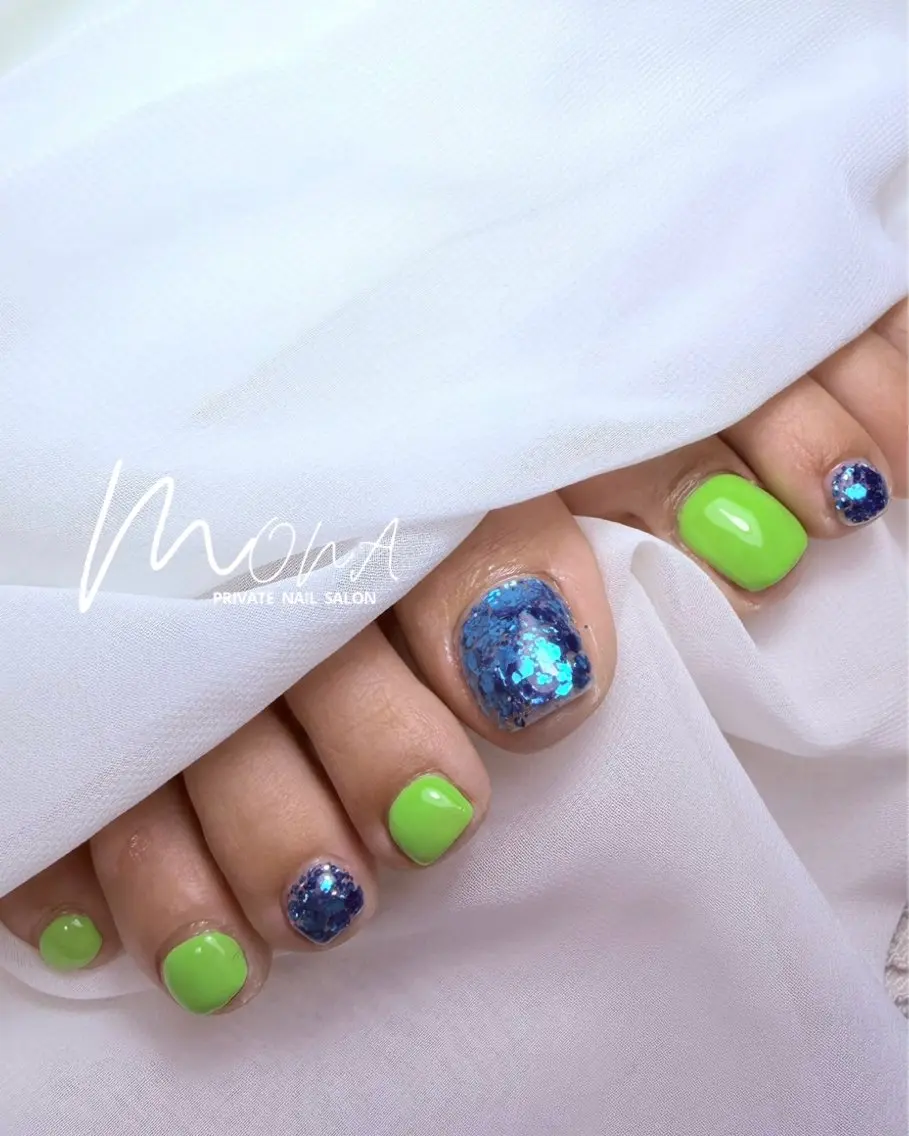 ネイル フットネイル Nailsalon MONA.のネイルデザイン