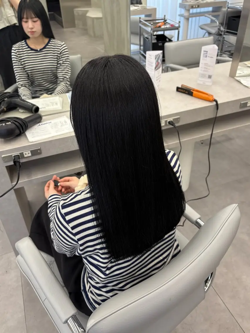 ロング カラー カット ヘアカラー 🍀透明感ナチュラル カラー🍀じゅんのヘアスタイル
