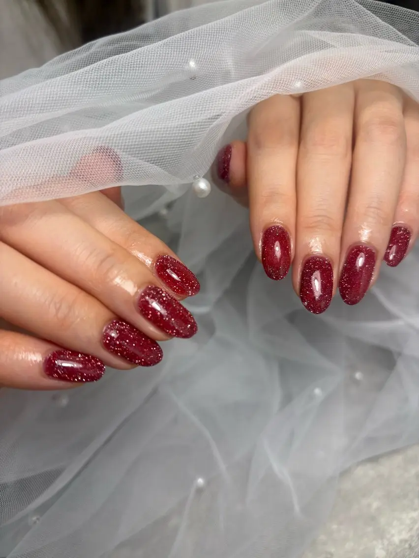 ネイル フラッシュネイル ワンカラーネイル ハンドネイル Nailsalon Vetiurのネイルデザイン