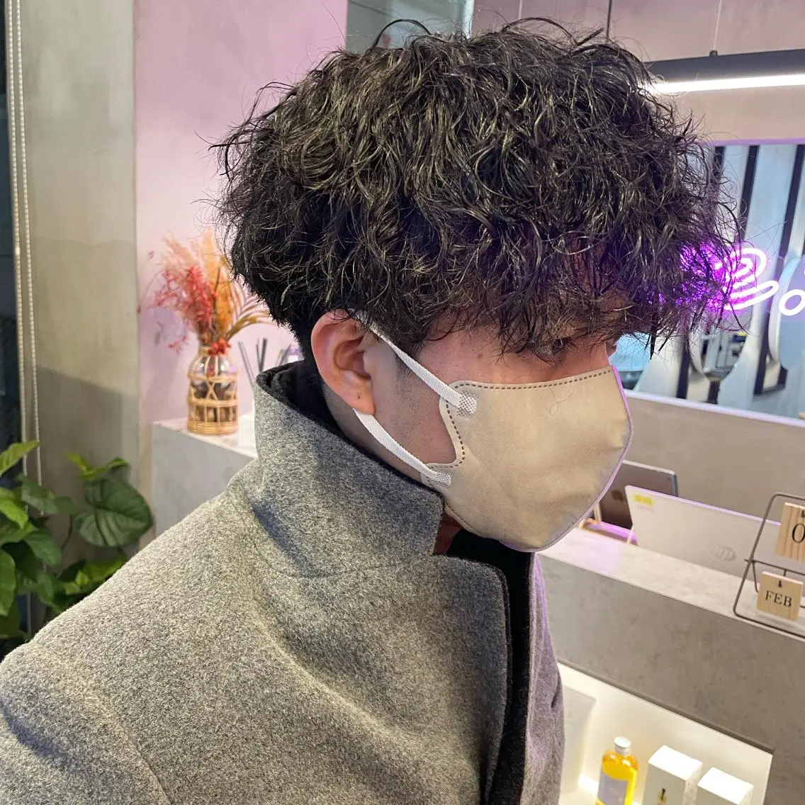 パーマ メンズ yoshi （髙橋）のヘアスタイル