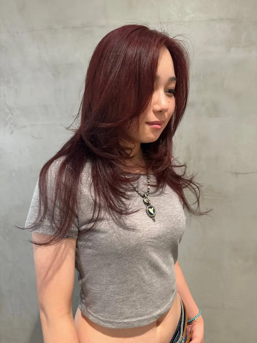 ロング カラー 🎀海外ヘア/表参道 Satone🎀のヘアスタイル