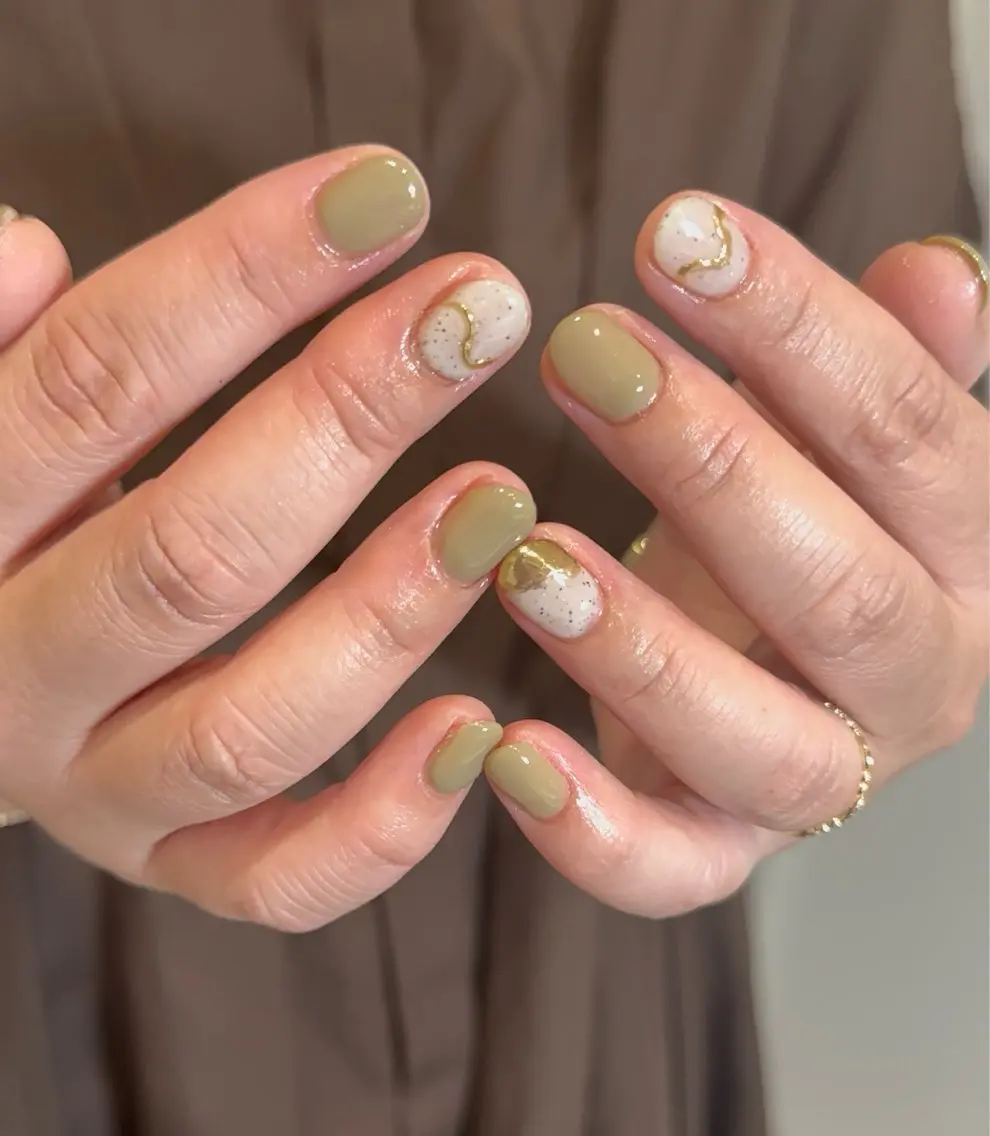 ネイル ハンドネイル yunon nail wakanaのネイルデザイン