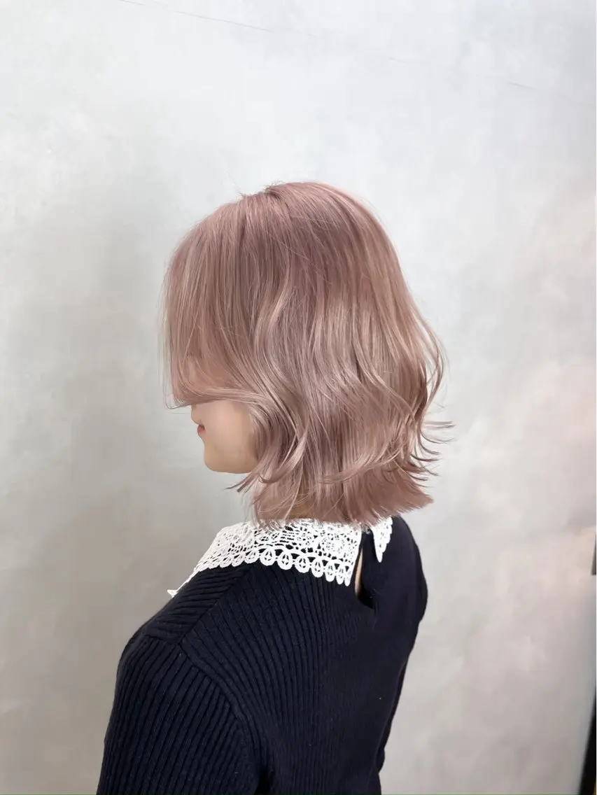 カラー ヘアカラー Riku /透明感カラー🫧のヘアスタイル