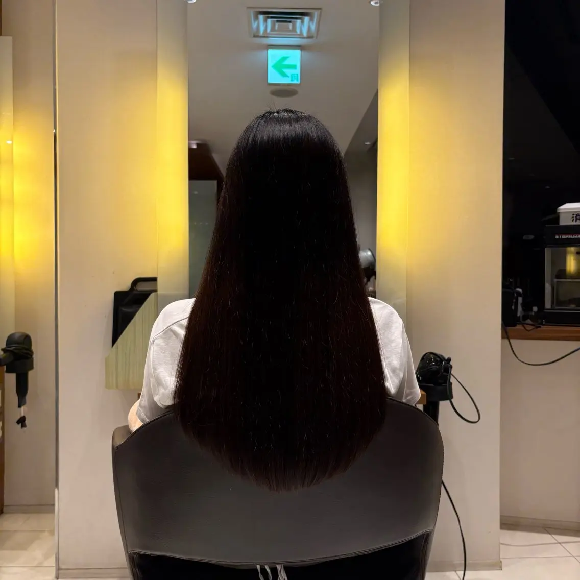 ロング 森田 玲央のヘアスタイル