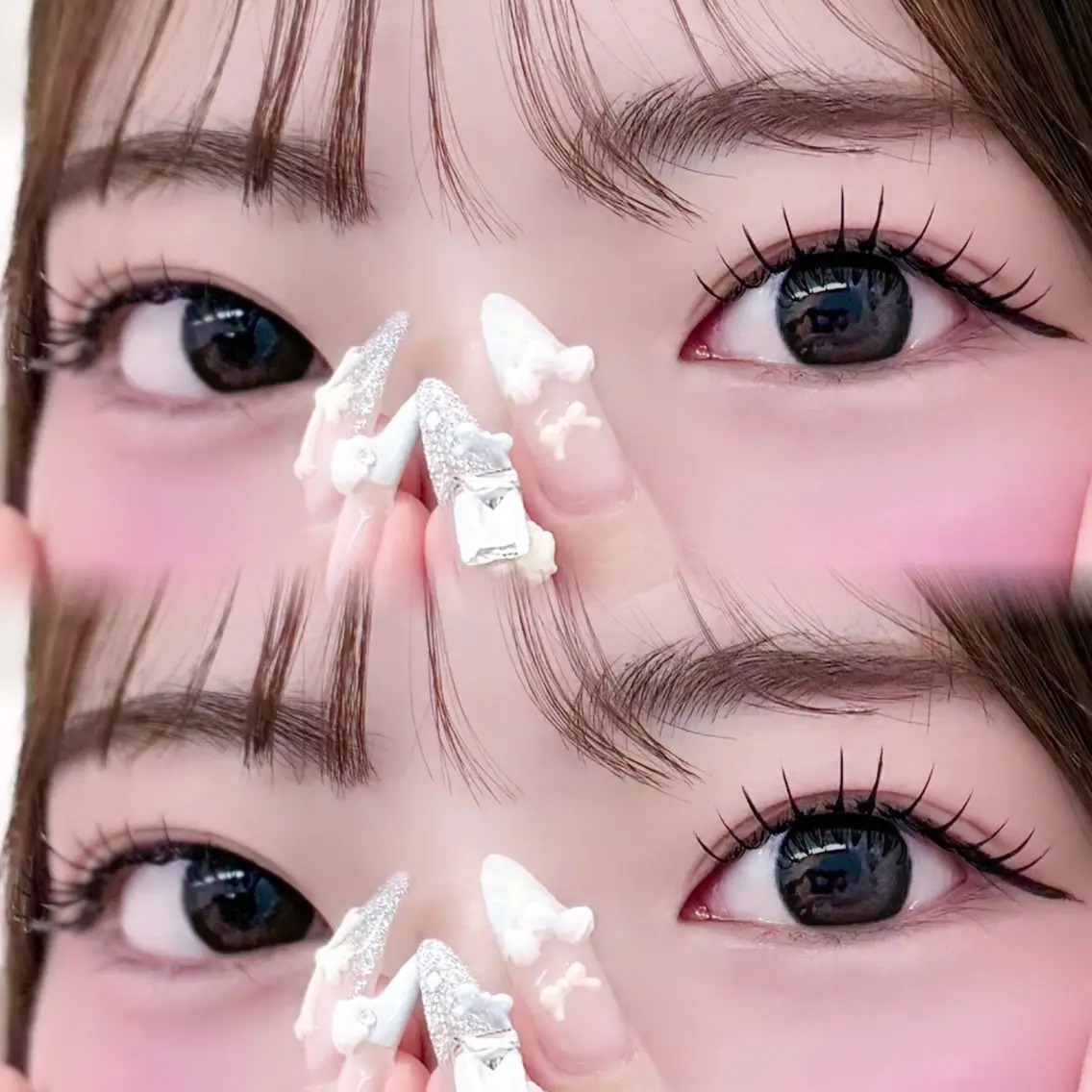 マツエク・マツパ マツパ 上下エクステ/束感 🎀Luaの眉毛・アイブロウイメージ