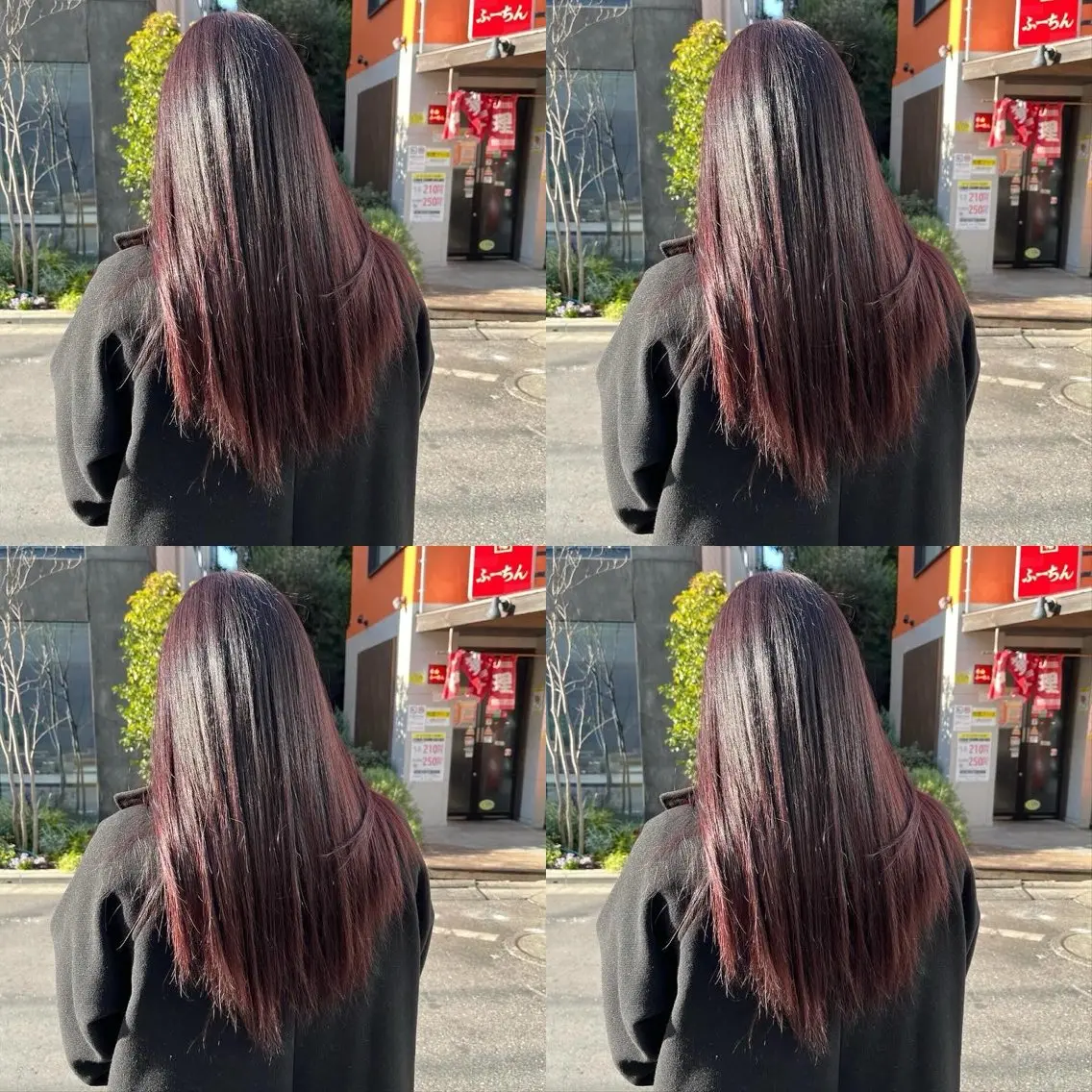 セミロング カラー ブリーチ ダブルカラー ブリーチなしカラー 新宿/美髪/髪質改善 🫧リョウ🫧のヘアスタイル