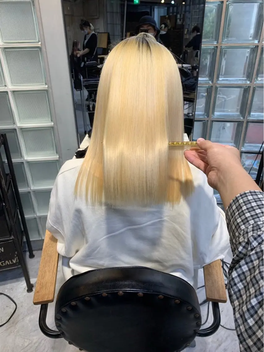 カラー 縮毛矯正特化型✨️ 稲垣翔太のヘアスタイル