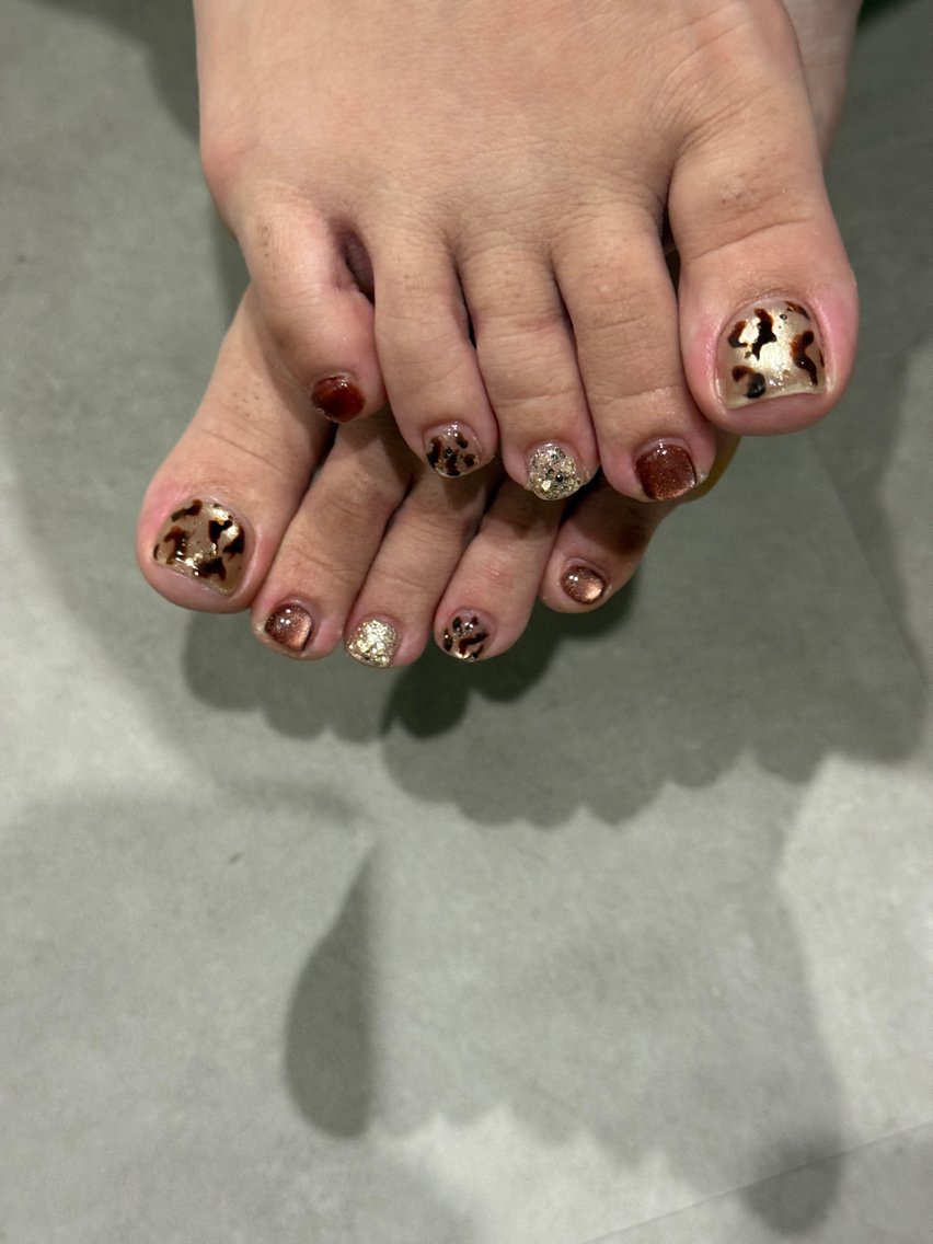 ネイル フットネイル A/gan nail salonのネイルデザイン