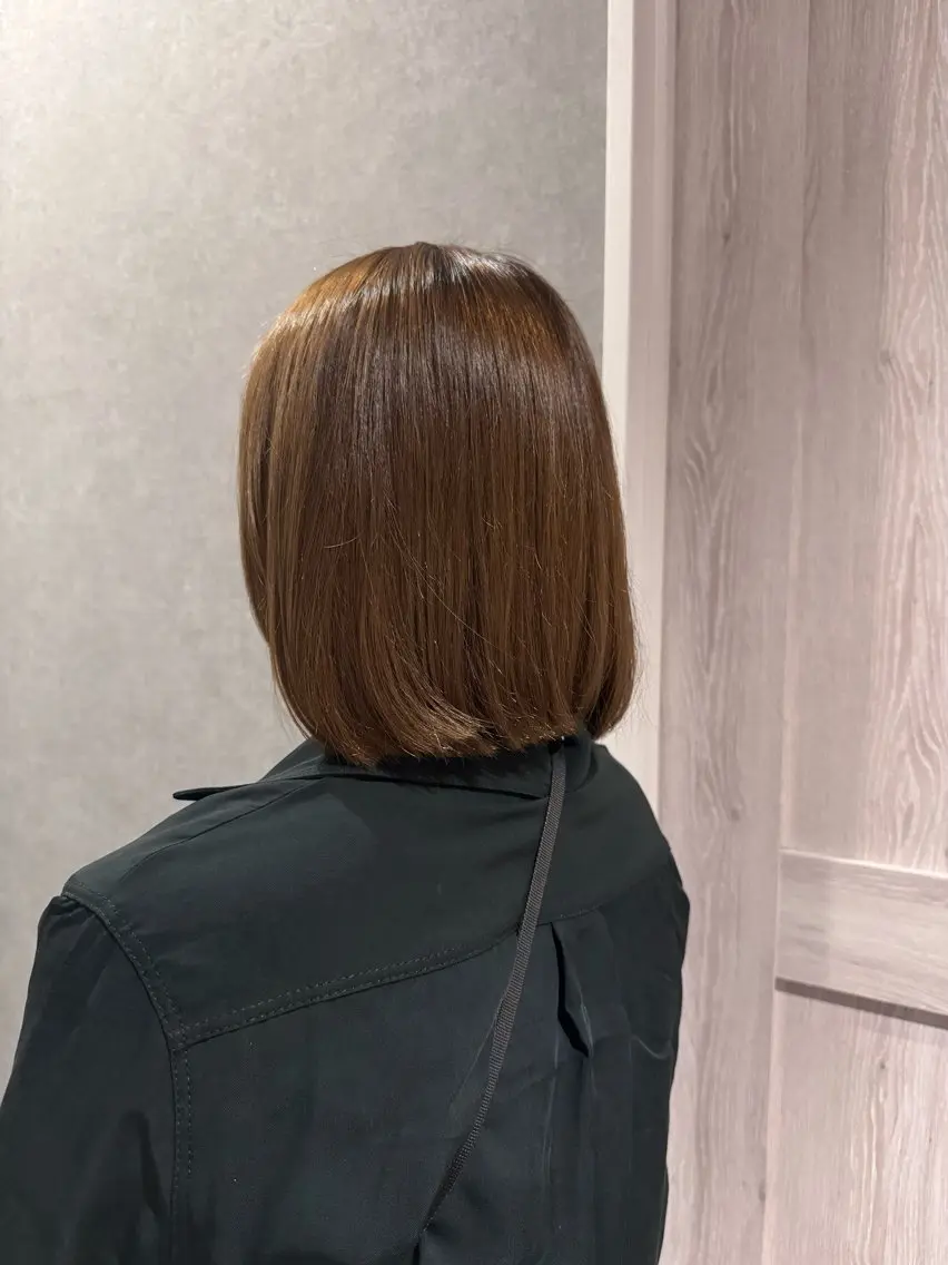 ミディアム ヘアカラー トリートメント Applause カリンのヘアスタイル