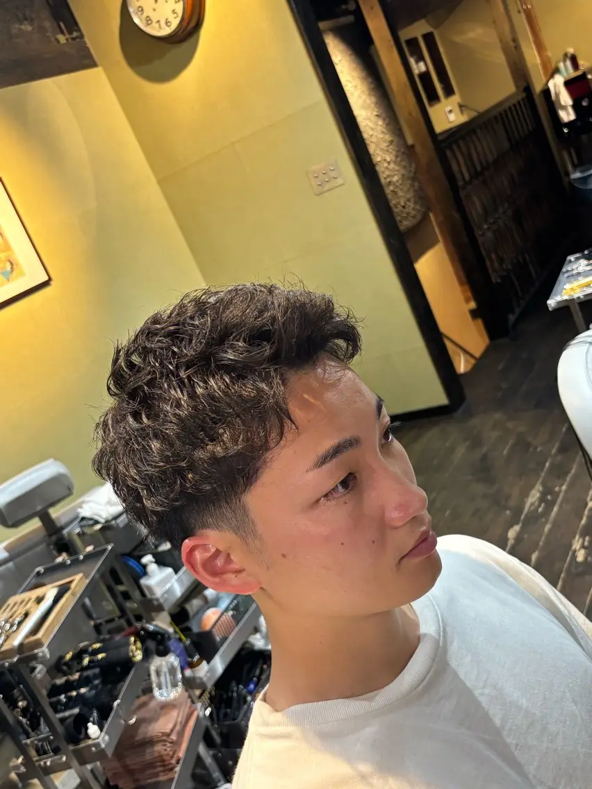 ショート メンズ 刈り上げ ショートヘア 中西 弘樹のヘアスタイル