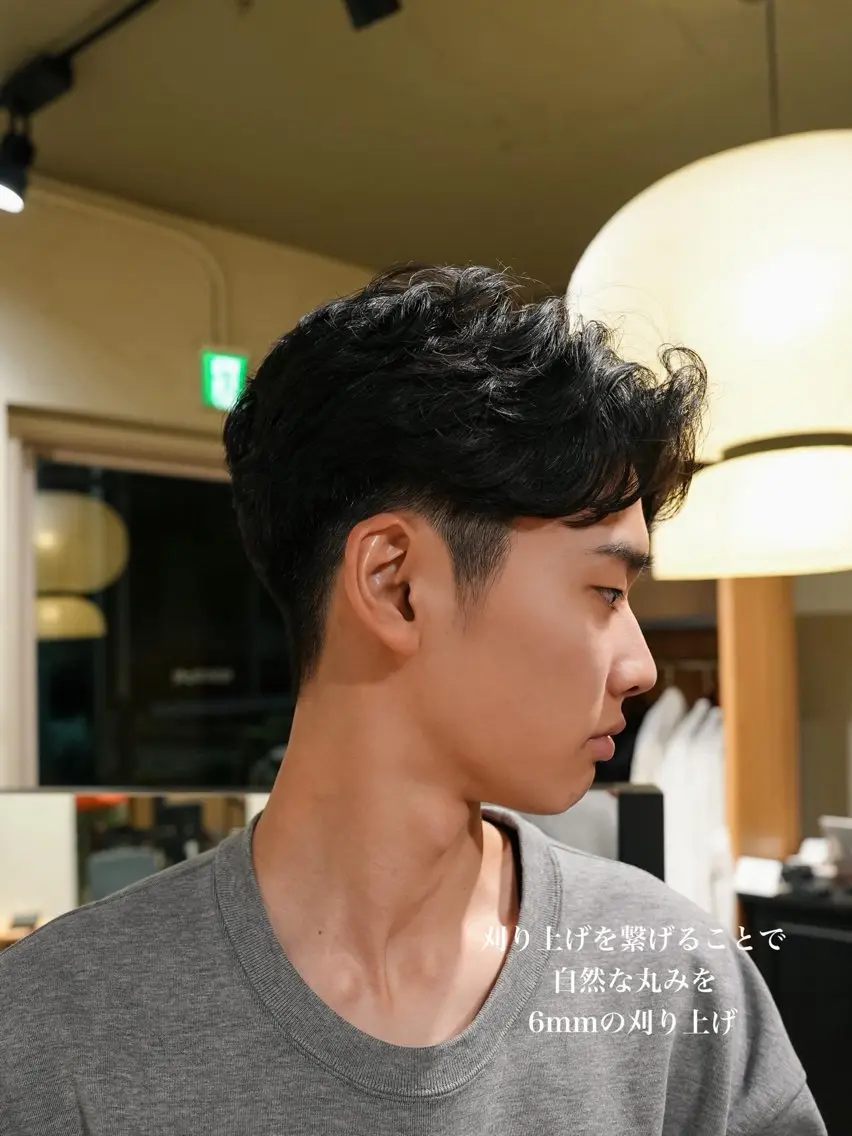 メンズ メンズパーマ いしだ りょうのヘアスタイル